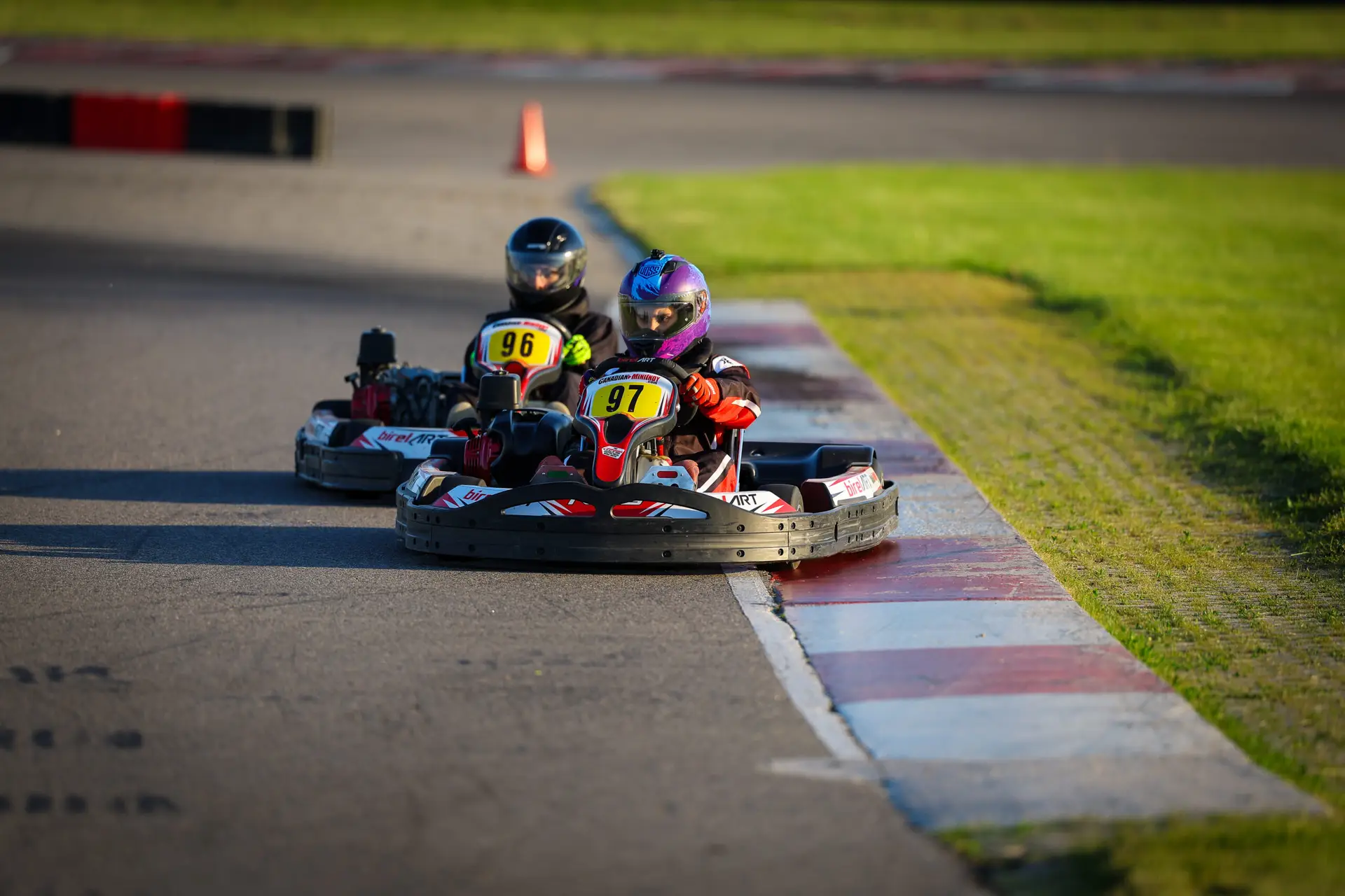 High performance kart racing