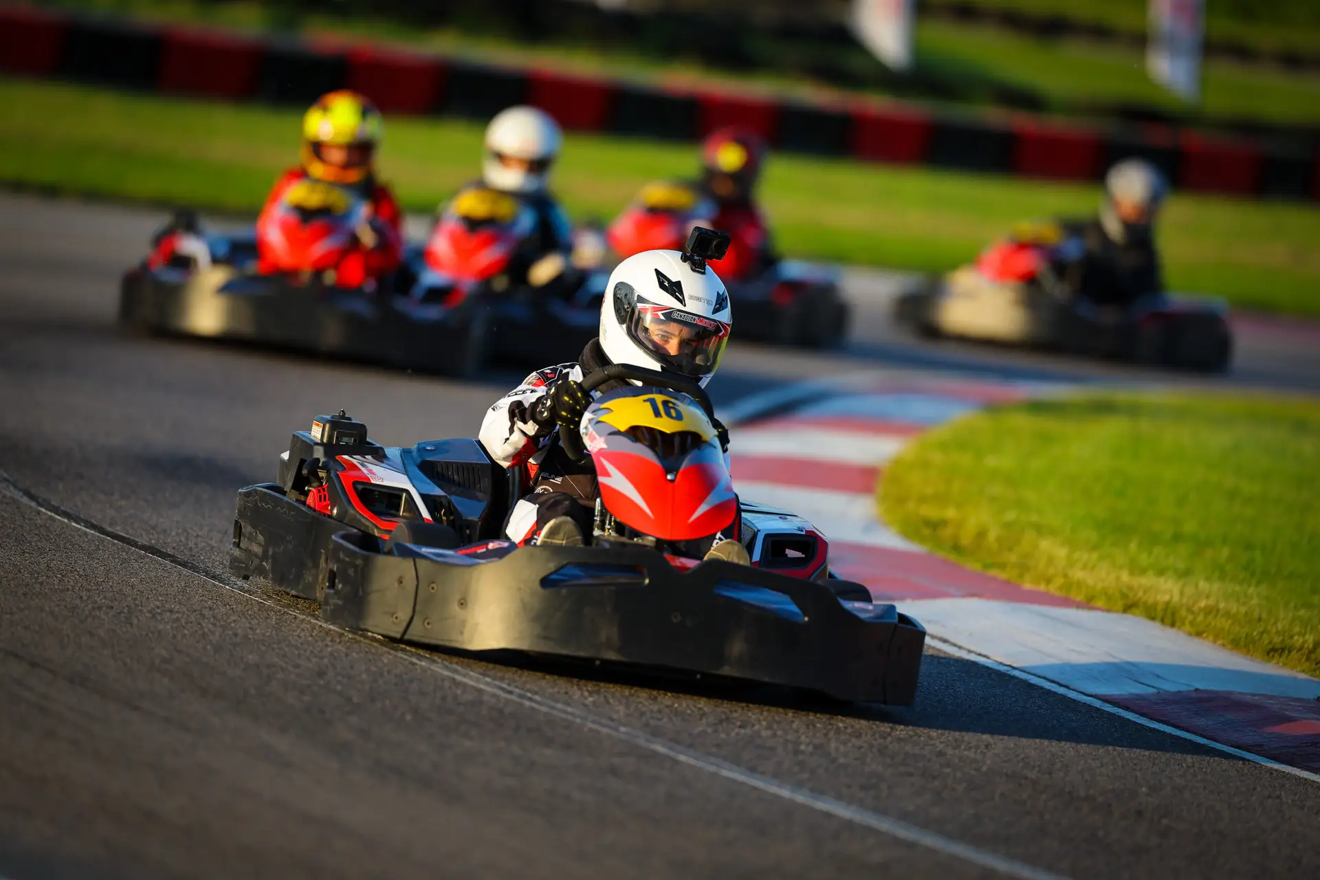 Arrive and Drive rental kart racing at Hamilton Karting Complex